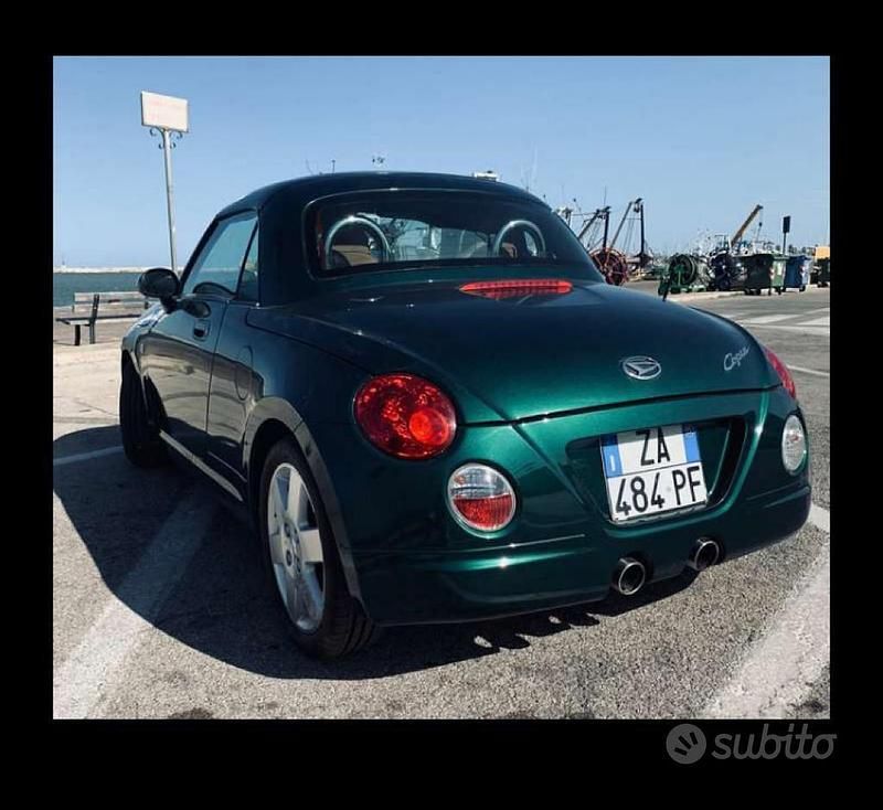 Usata Daihatsu Copen 68 CV (50 kW) 2005 Verde Cabrio
