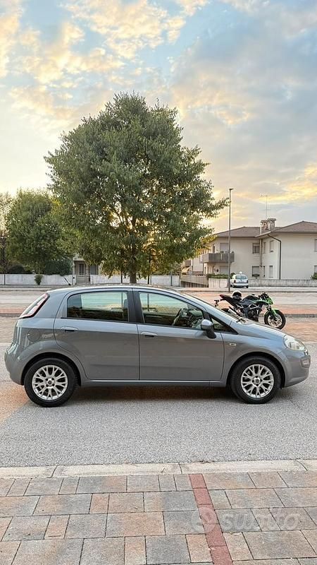 Usata Fiat Punto Evo 95 CV (69 kW) 2011 Grigio Utilitaria