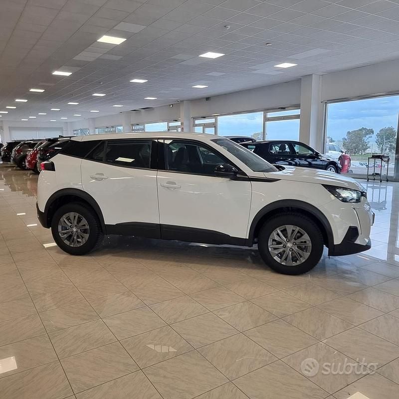 Usata Peugeot 2008 Active 110 CV (80 kW) 2022 Bianco SUV