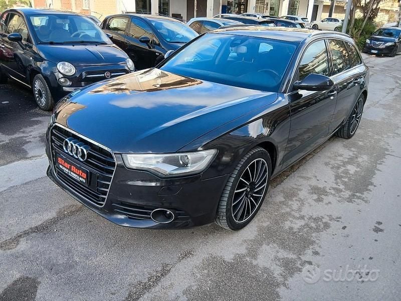 Usata Audi A6 204 CV (150 kW) 2012 Nero Station wagon