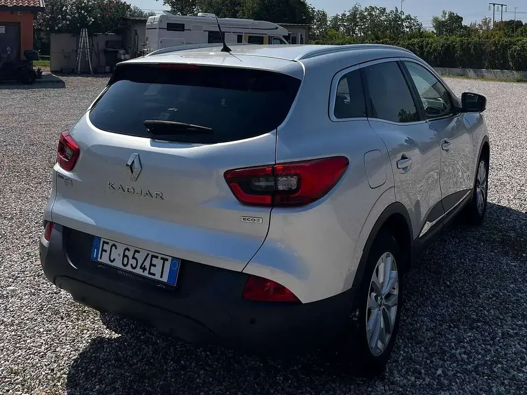 Usata Renault Kadjar Zen 110 CV (80 kW) 2016 Argento SUV