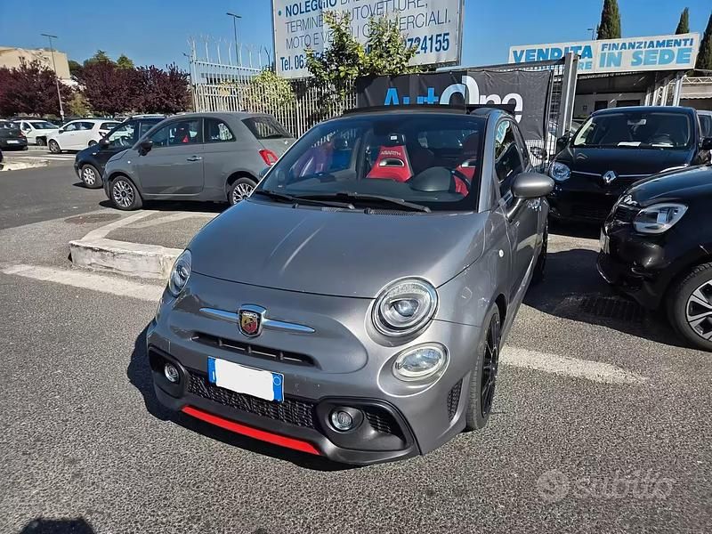 Usata Abarth 595C Turismo 165 CV (121 kW) 2016 Grigio Cabrio