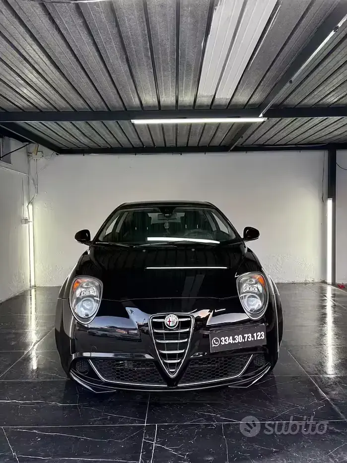 Usata Alfa Romeo MiTo Distinctive 77 CV (56 kW) 2014 Nero Utilitaria