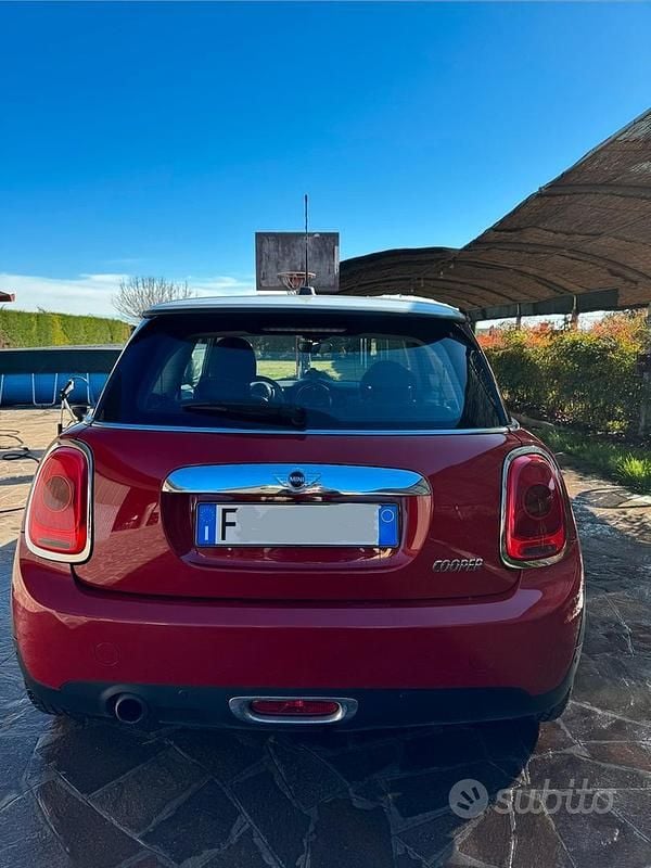 Usata Mini Cooper 136 CV (100 kW) 2017 Rosso Utilitaria