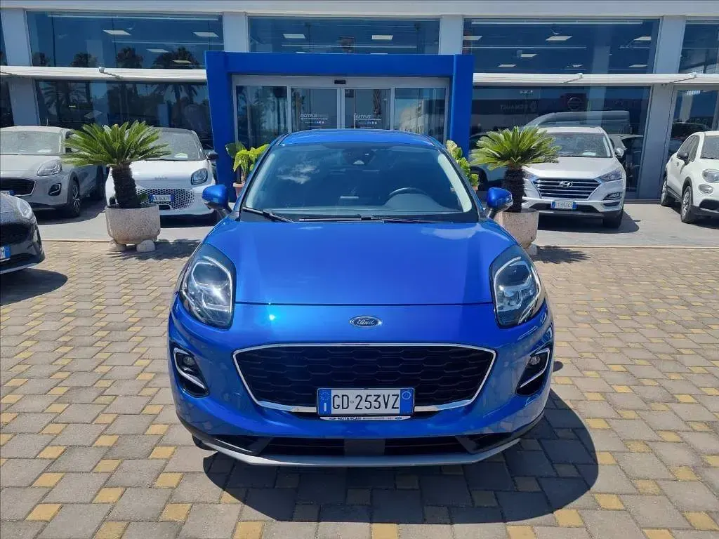 Usata Ford Puma Titanium 125 CV (91 kW) 2021 Blu SUV
