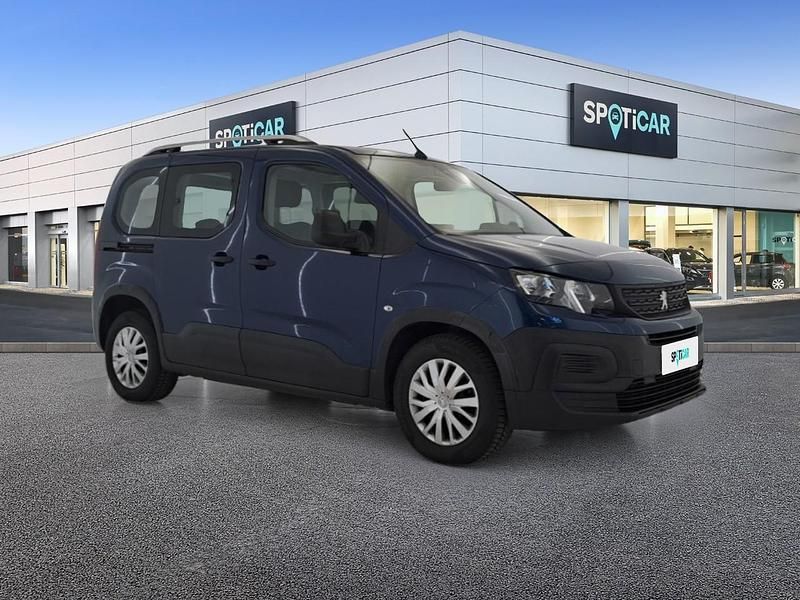 Usata Peugeot Rifter Active 102 CV (75 kW) 2019 Blu Monovolume
