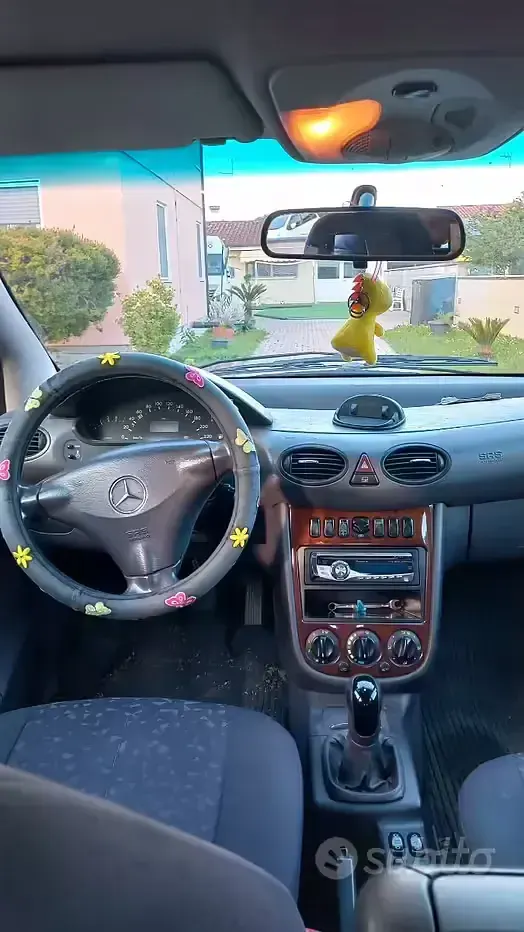 Usata Mercedes A170 Elegance 95 CV (69 kW) 2003 Grigio Berlina