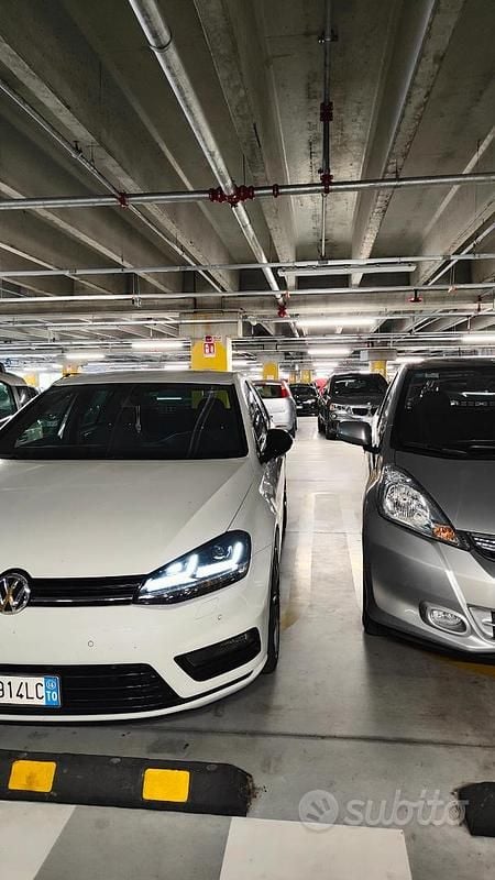 Usata VW Golf VII R-line 125 CV (91 kW) 2016 Bianco Berlina