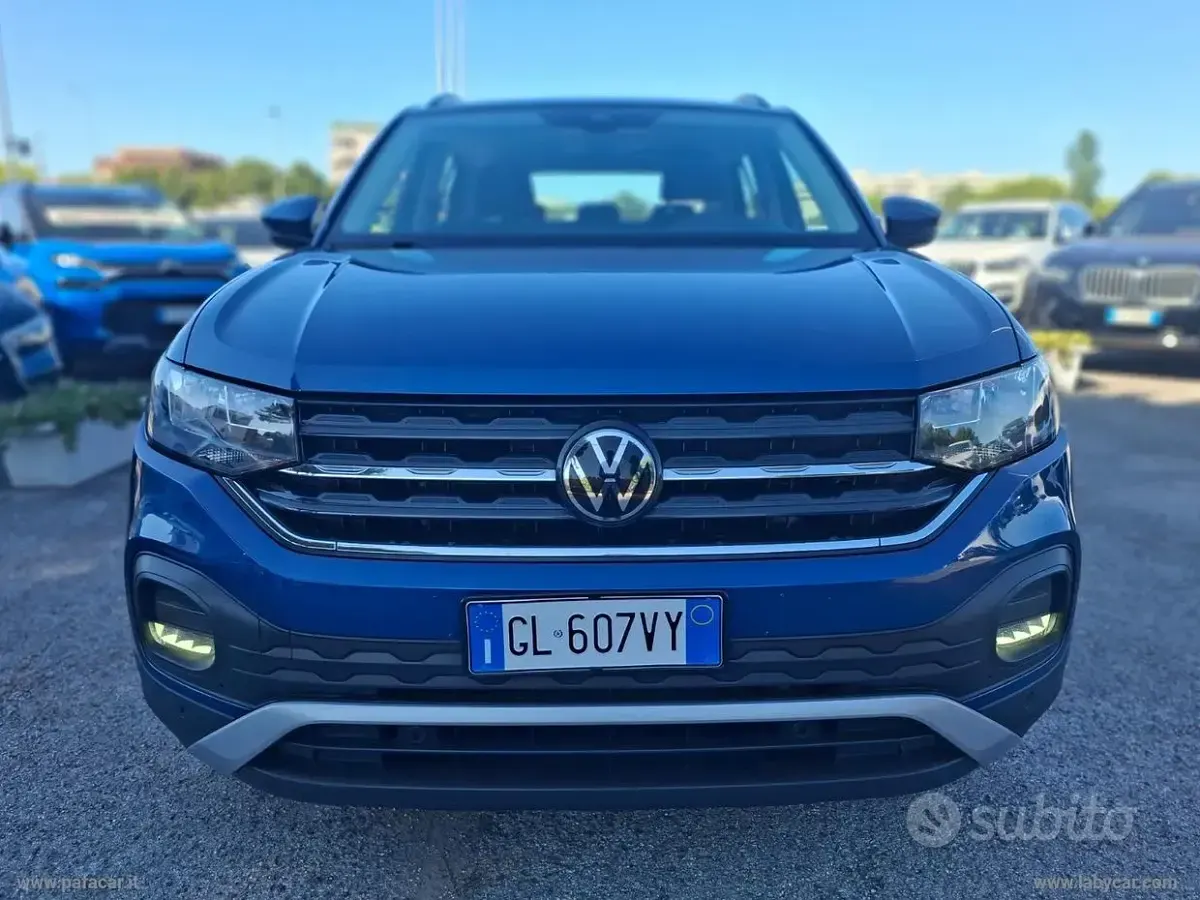 Usata VW T-Cross Advance 116 CV (85 kW) 2022 Blu SUV
