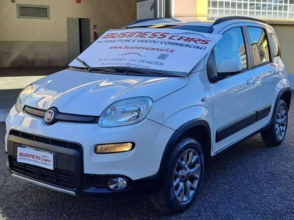Usata Fiat Panda 4x4 95 CV (69 kW) 2017 Bianco Utilitaria