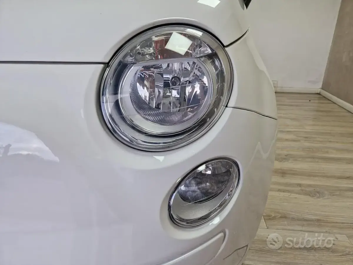 Käytetty Fiat 500 69 HP (50 kW) 2009 Valkoinen Avoauto