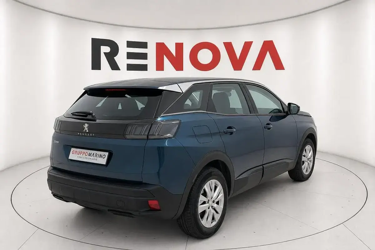 Usata Peugeot 3008 Active 131 CV (96 kW) 2021 Blu SUV