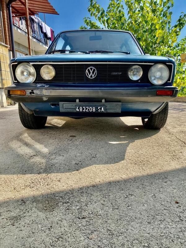 Usata VW Golf I 54 CV (39 kW) 1982 Blu Utilitaria