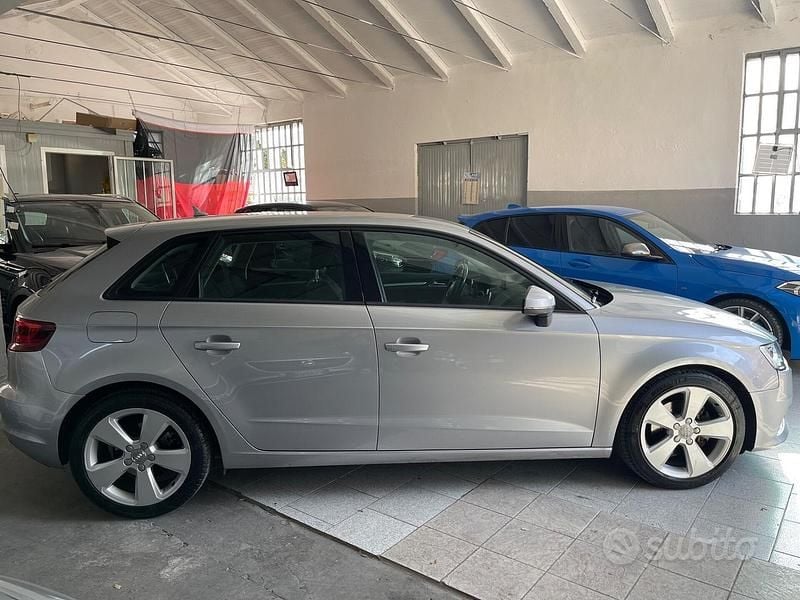 Usata Audi A3 Ambition 110 CV (80 kW) 2016 Grigio Berlina