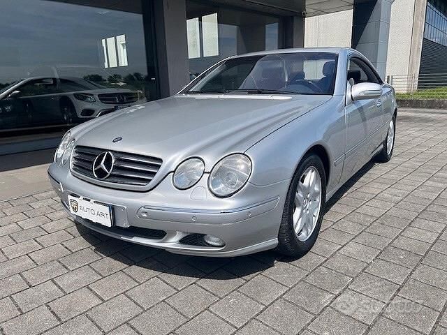 Argento Usata 2000 Mercedes CL500 Coupé | 21.500 € (Buon prezzo) - Immagine 1/4