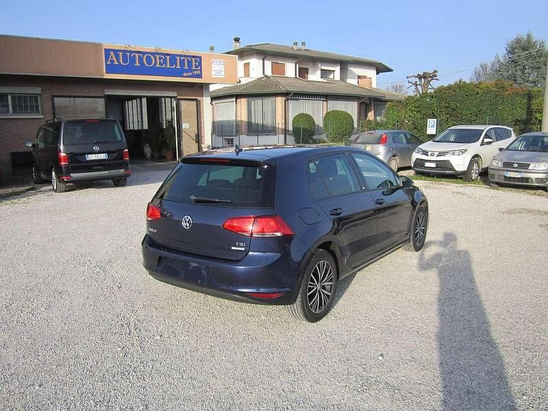 Usata VW Golf VII Allstar 86 CV (63 kW) 2016 Blu/azzurro Berlina