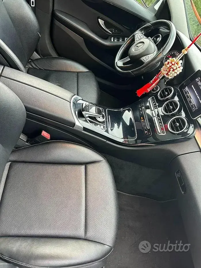 Usata Mercedes C220 170 CV (125 kW) 2015 Bianco Station wagon