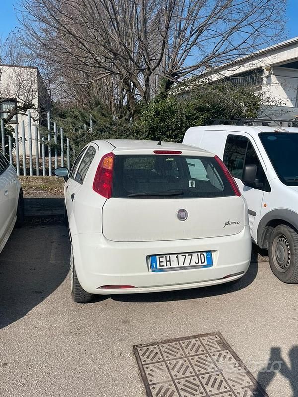 Usata Fiat Punto 75 CV (55 kW) 2011 Bianco Utilitaria