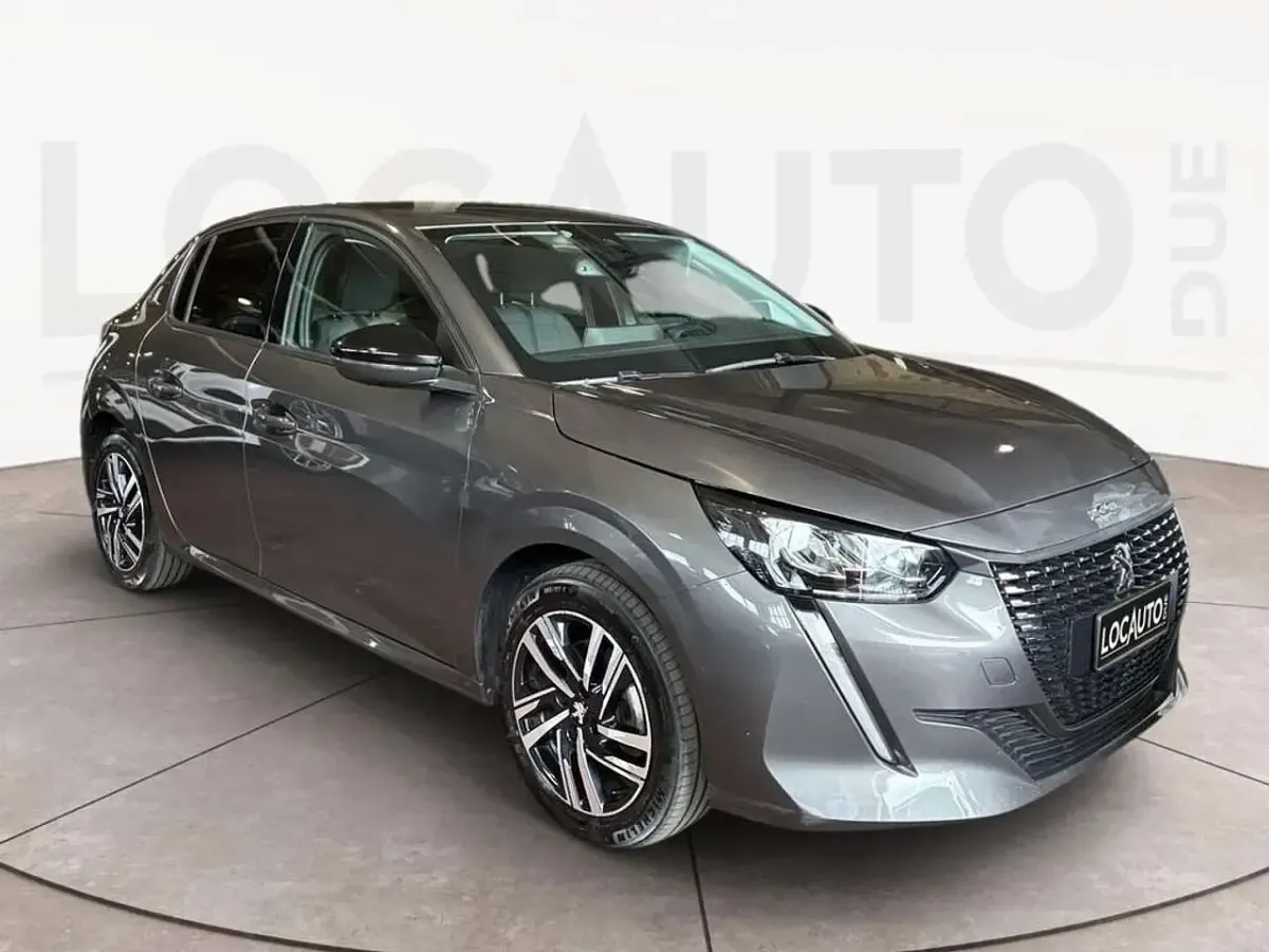 Usata Peugeot 208 Allure 101 CV (74 kW) 2023 Grigio Utilitaria