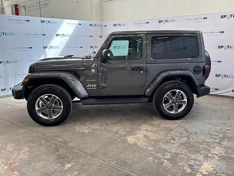 Usata Jeep Wrangler Sahara 272 CV (200 kW) 2020 Grigio SUV