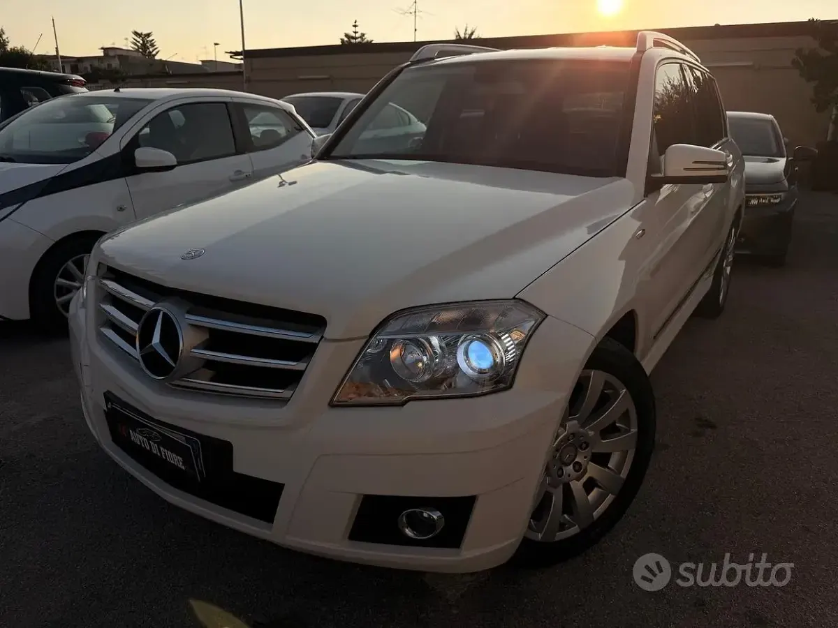 Usata Mercedes GLK220 170 CV (125 kW) 2012 Bianco SUV