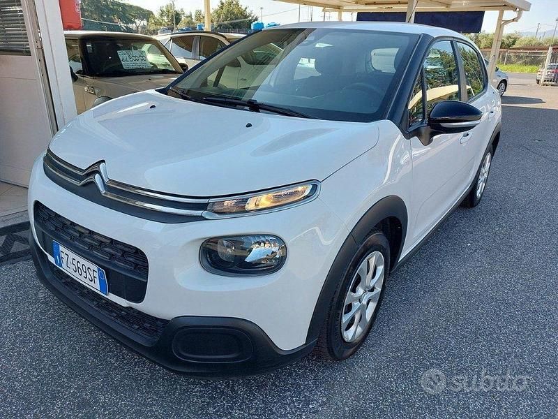 Usata Citroën C3 Feel 102 CV (75 kW) 2019 Bianco Utilitaria