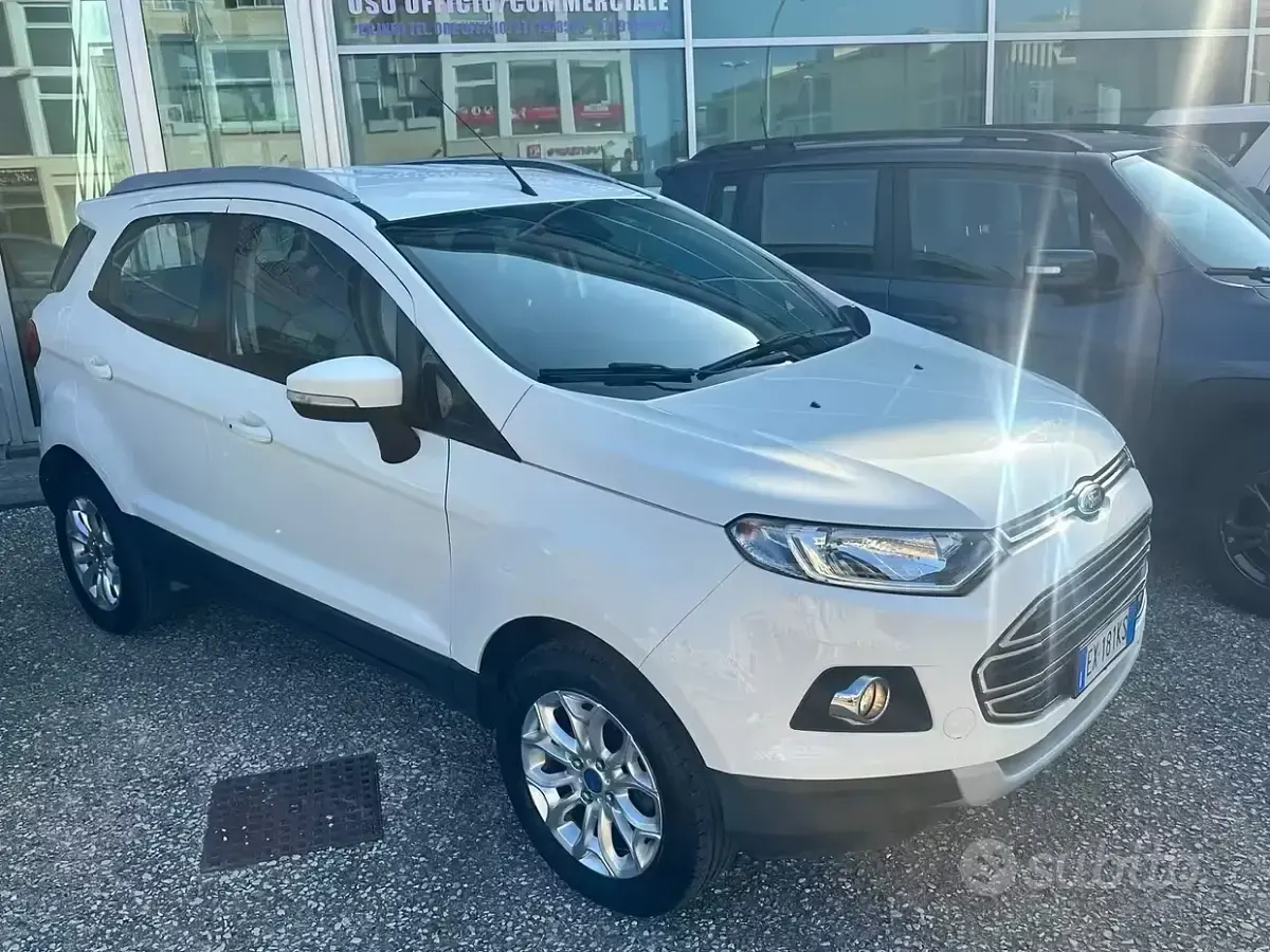 Usata Ford Ecosport 112 CV (82 kW) 2014 Bianco SUV