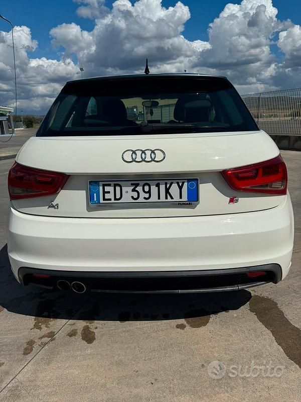 Usata Audi A1 105 CV (77 kW) 2010 Bianco Berlina