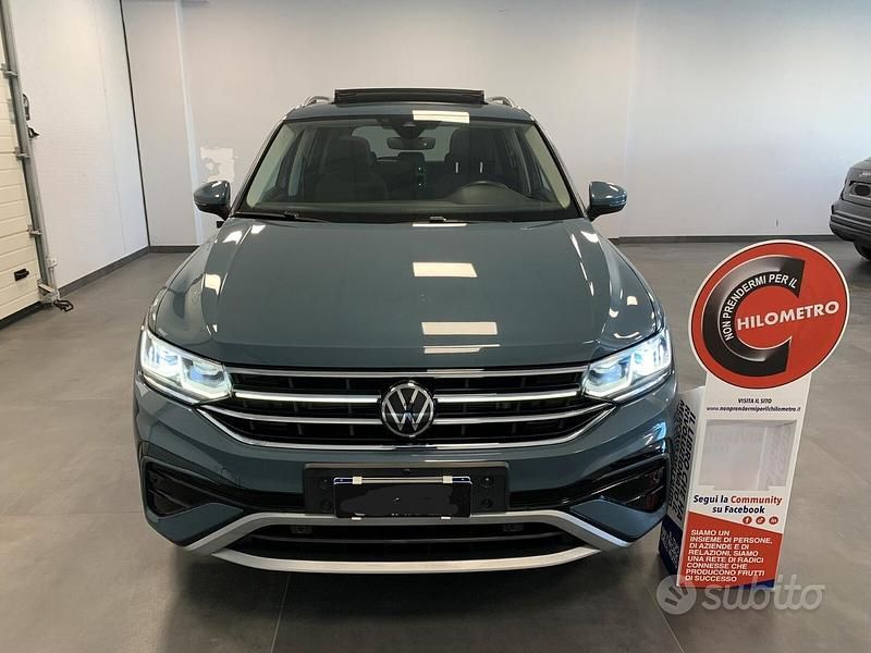 Usata VW Tiguan Elegance 150 CV (110 kW) 2022 Blu SUV