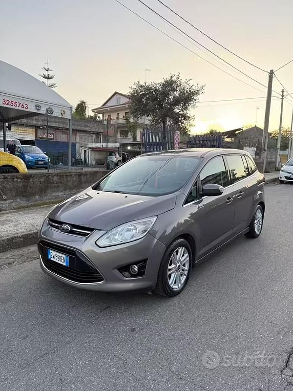 Usata Ford C-MAX 116 CV (85 kW) 2014 Grigio Monovolume
