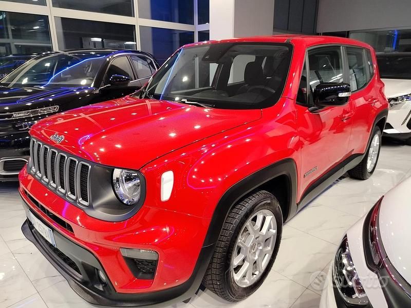 Usata Jeep Renegade Limited 130 CV (95 kW) 2023 Rosso SUV