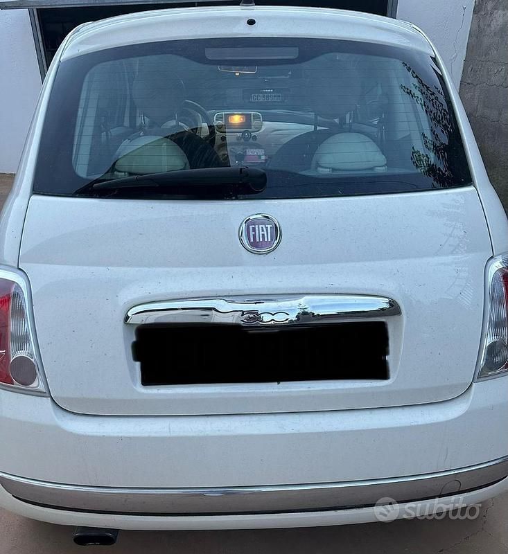 Usata Fiat 500 69 CV (50 kW) 2011 Bianco Utilitaria