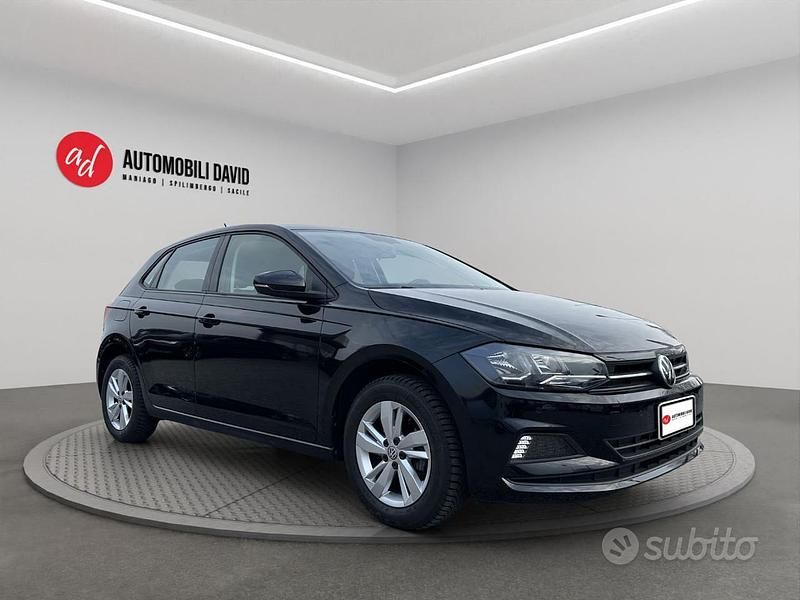 Usata VW Polo Comfortline 80 CV (58 kW) 2020 Nero Utilitaria