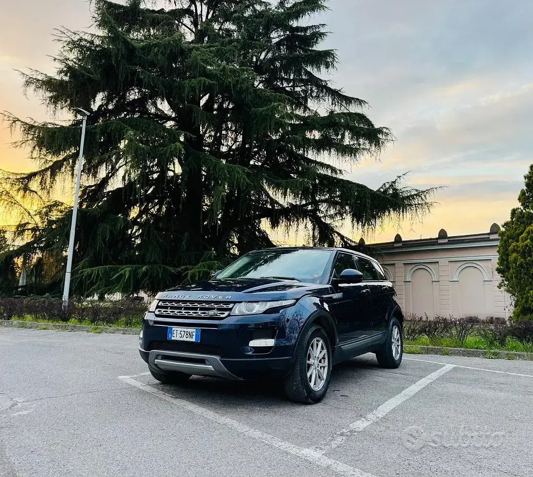 Usata Land Rover Range Rover evoque Prestige 190 CV (139 kW) 2012 Blu SUV
