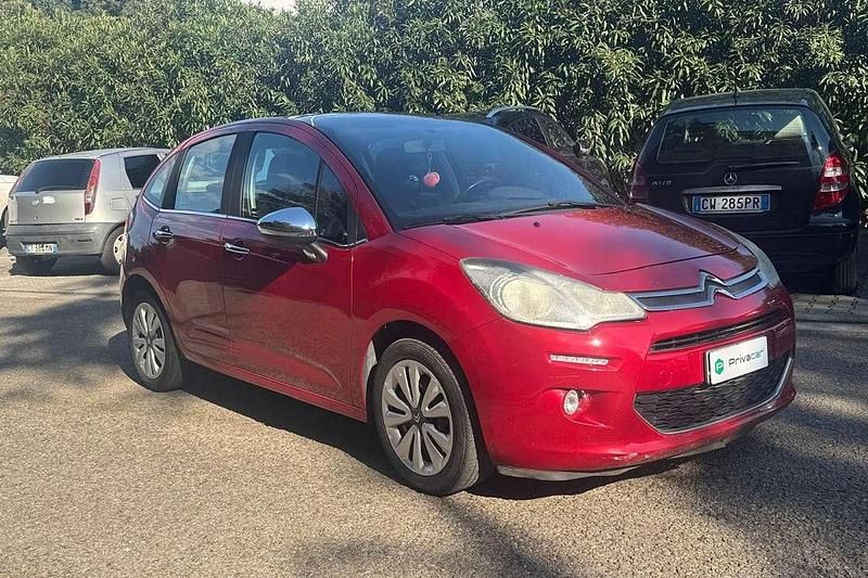 Usata Citroën C3 Exclusive 68 CV (50 kW) 2013 Rosso Utilitaria