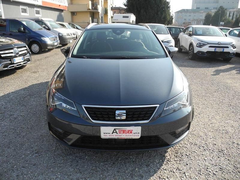 Usata Seat Leon ST Business 116 CV (85 kW) 2019 Grigio Station wagon