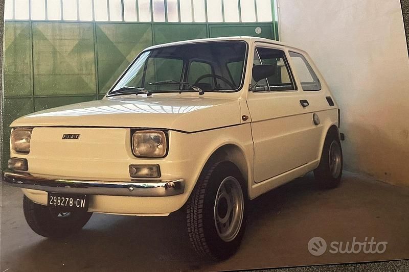 Bianco Usata 1970 Fiat 126 Due volumi | 5700 € - Immagine 1/4