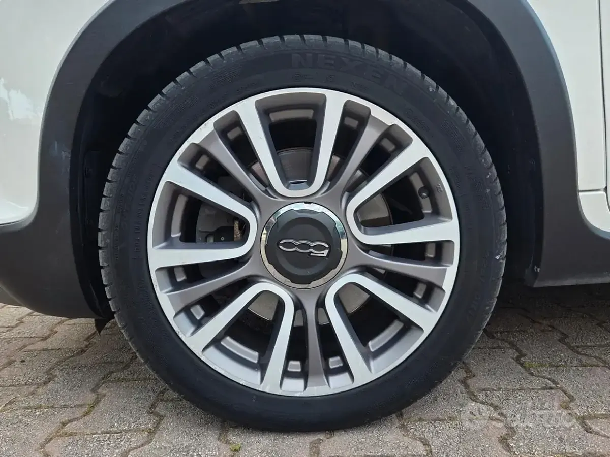 Usata Fiat 500L Cross 120 CV (88 kW) 2018 Bianco Monovolume