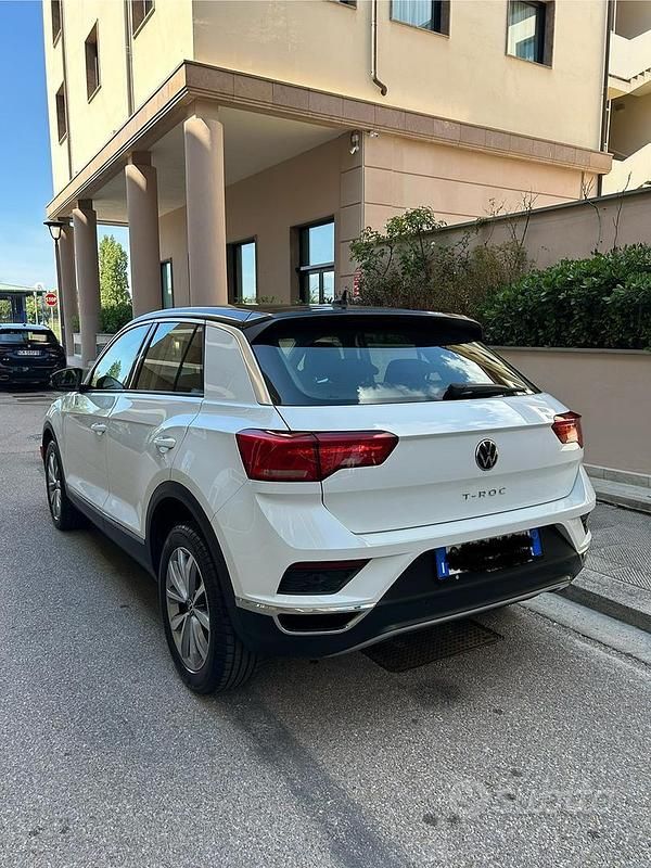 Usata VW T-Roc Style 150 CV (110 kW) 2021 Bianco SUV