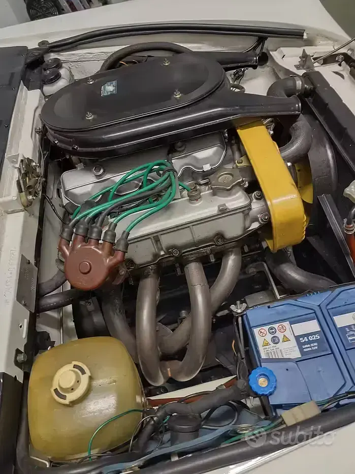 Usata Fiat 124 Abarth 1970 Bianco