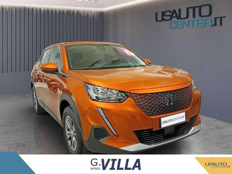 Usata Peugeot 2008 Active 100 kW (136 CV) 2021 Arancione SUV