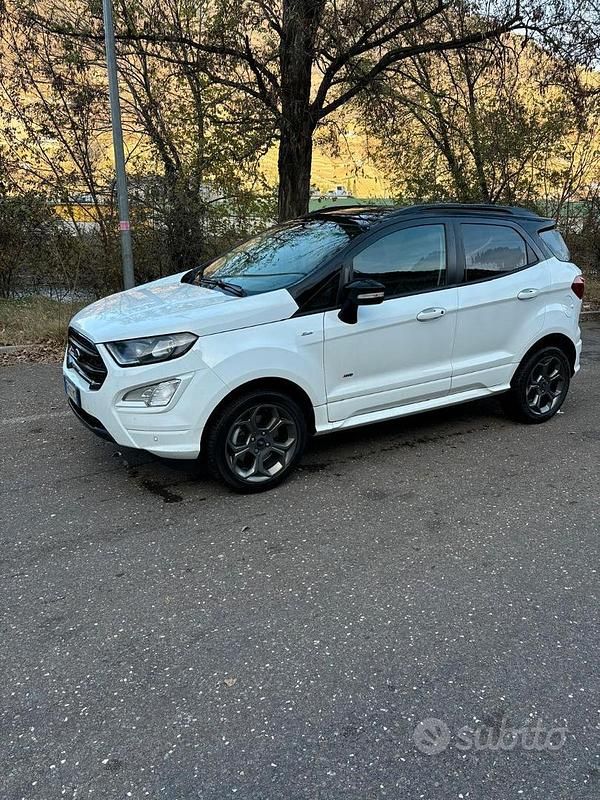 Usata Ford Ecosport ST-Line 125 CV (91 kW) 2018 Bianco SUV