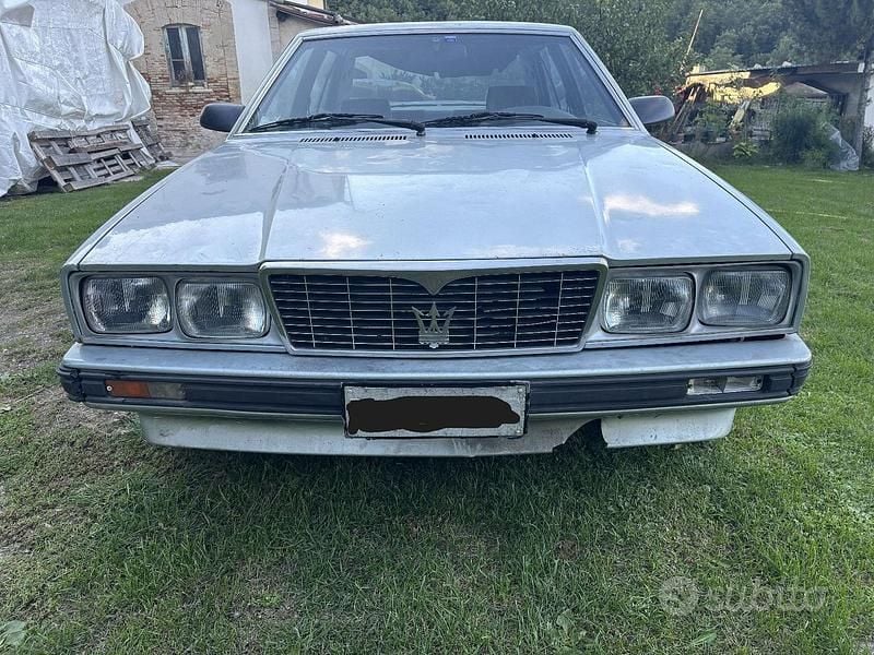 Usata Maserati Biturbo 203 CV (149 kW) 1985 Grigio Berlina