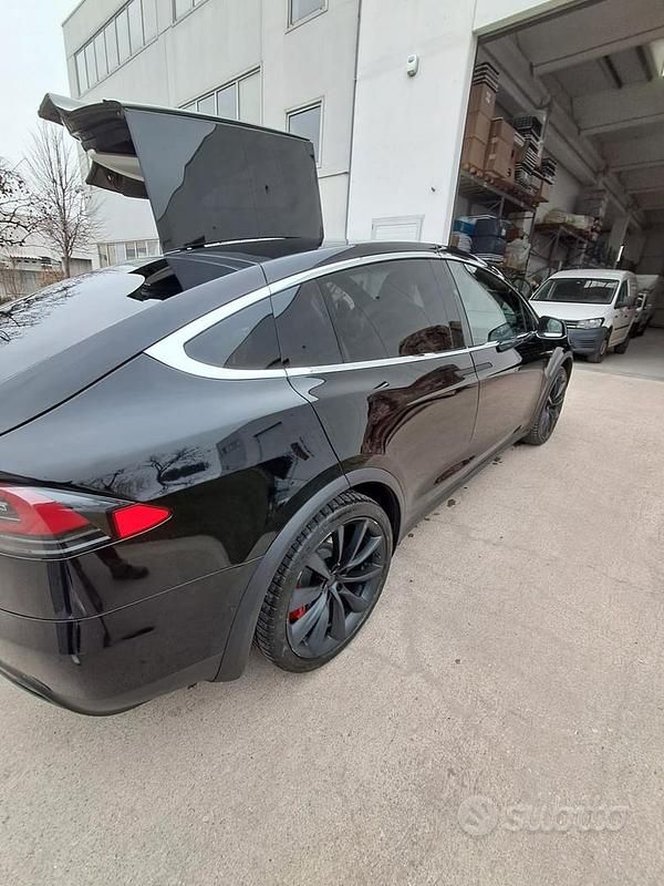 Usata Tesla Model X Performance 580 kW (789 CV) 2020 Nero SUV