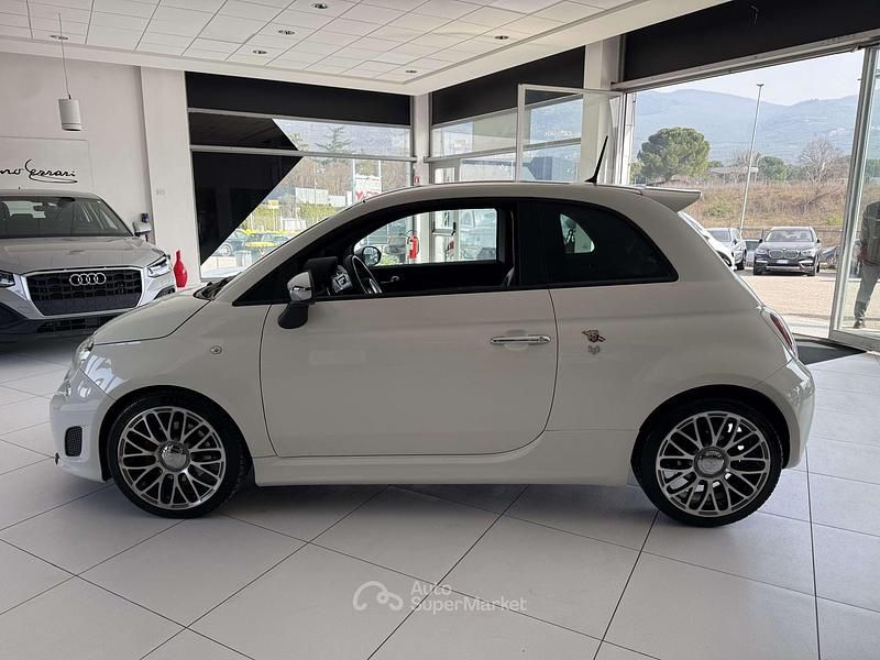 Usata Abarth 595 Turismo 159 CV (116 kW) 2015 Bianco Utilitaria