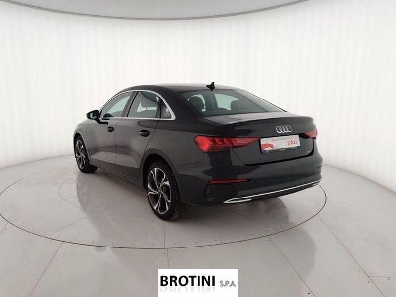 Usata Audi A3 Advanced 116 CV (85 kW) 2023 Nero mythos metallizzato Berlina