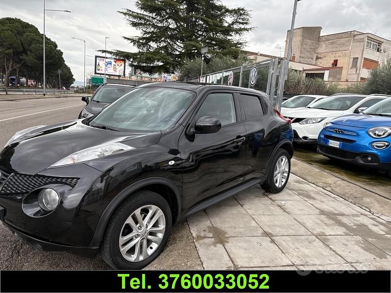 Usata Nissan Juke Tekna 110 CV (80 kW) 2014 Nero SUV