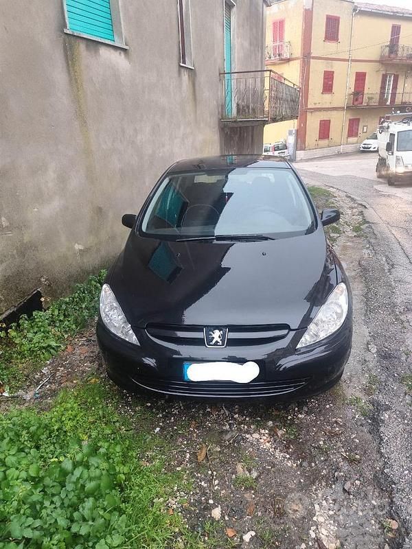 Usata Peugeot 307 110 CV (80 kW) 2005 Nero Berlina