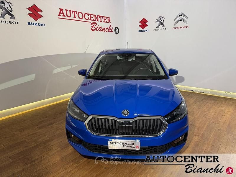 Usata Skoda Fabia Selection 95 CV (69 kW) 2024 Blu Berlina