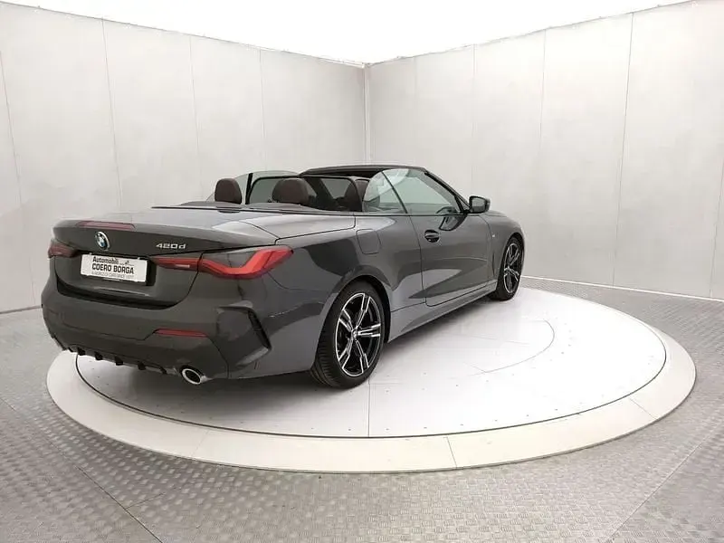 Usata BMW 420 M Sport 190 CV (139 kW) 2022 Grigio Cabrio